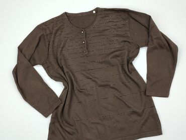 bluzki brązowe: Sweter, L (EU 40), condition - Good
