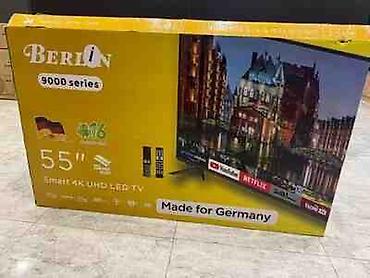 berlin tv: Berlin 9000 Series 55" Smart 4K UHD LED TV - Ekran: 55 düym, 4K Ultra — 1