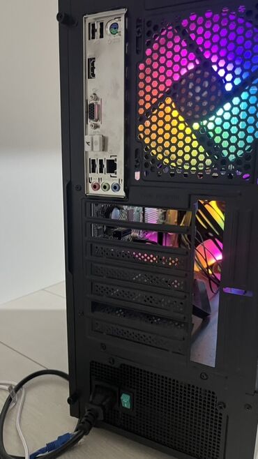 аксессуары для компьютеров: ПК корпусу, Колдонулган, Mini-ATX, түсү - Кара