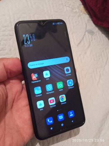 redmi note 9 в бишкеке: Redmi, Redmi Note 8, Колдонулган, 64 ГБ, түсү - Кара, 2 SIM