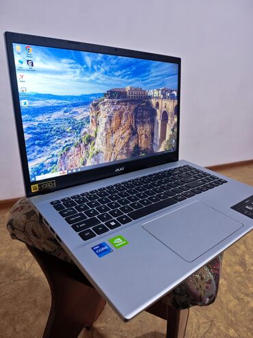 Ноутбуки: Ноутбук, Acer, 16 ГБ ОЗУ, Intel Core i7, 15 ", Б/у, Для работы, учебы, память HDD + SSD