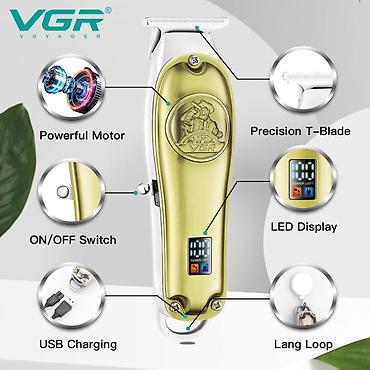 Profissional Trimmer VGR 920 - 6000RPM / 1400mAh / 180 Dəqiqə / — 5