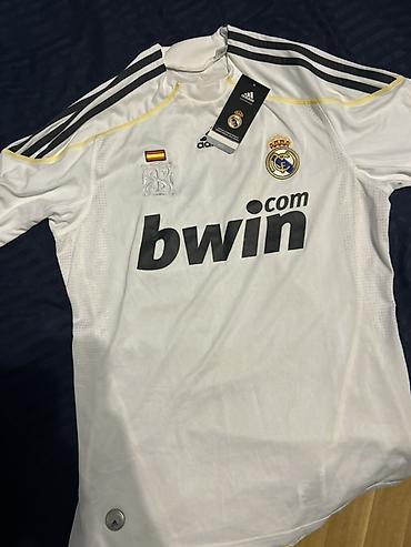 Kişi geyimləri: Futbolka, Adidas, S, rəng - Ağ — 4