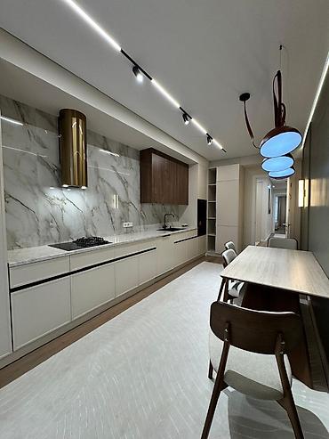 венециан жк бишкек: 3 комнаты, 116 м², Асанбай мкр Элитка, 15 этаж, Дизайнерский ремонт — 2