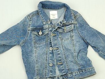 strój kąpielowy z wysokim stanem dla dzieci: Children's jeans jacket, 7 years, 116-122 cm, SinSay, condition - Very good