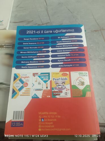 Testlər: İngilis dili Testlər 11-ci sinif, Zirvə, 2-ci hissə, 2020 il — 13