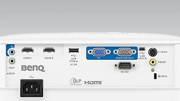 speakers: Проектор BenQ MX560 DLP, 4000 люмен, 2 XGA 1024x768, 2xHDMI 1.4a, VGA — 4