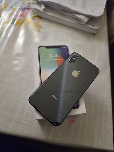 redmi note 12t pro: IPhone X, 64 GB, Qara, Qırıq — 6