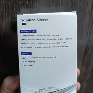 Компьютерные мышки: Беспроводная мышь (Wireless Mouse), ультратонкий корпус. Основные — 3