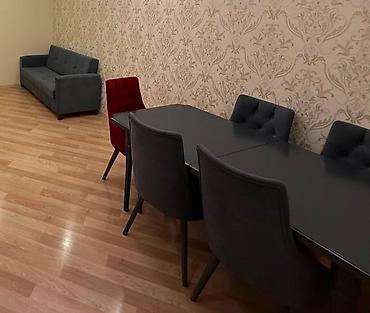 Divan və masa 6 stul *700* Azn. Divan açılır, bazası var.Masa da