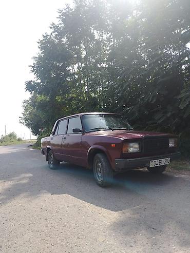 VAZ (LADA): LADA 2107 sedan - Ban növü: sedan, 4 qapı - Rəng: tünd al-qırmızı — 4