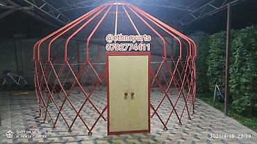 yurt: Продажа юрты, Каркас Металлический, 40 баш, Диаметр: 4.5 метра — 3