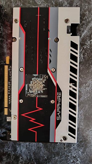 komputer aksesuarları: Videokart Sapphire Radeon RX 580, 8 GB, İşlənmiş — 7