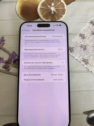 14 про цена в бишкеке: IPhone 16 Pro Max, Жаңы, 256 ГБ, Black Titanium, Коргоочу айнек, Каптама, 100 %