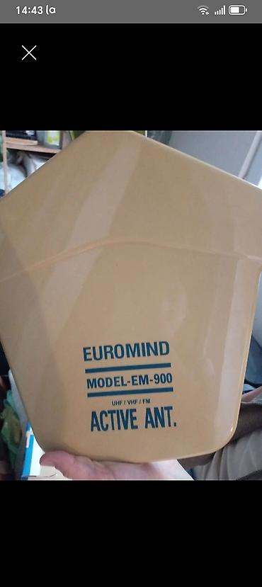 ТВ и видео: Euromind EM-900 aktiv antenna - Model: EM-900 - Tezlik diapazonları — 1