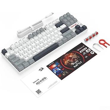 klavyatura komputer: Redragon K522WGL Kumara RGB mexaniki gaming klaviatura 🟢 Rəsmi iş — 4