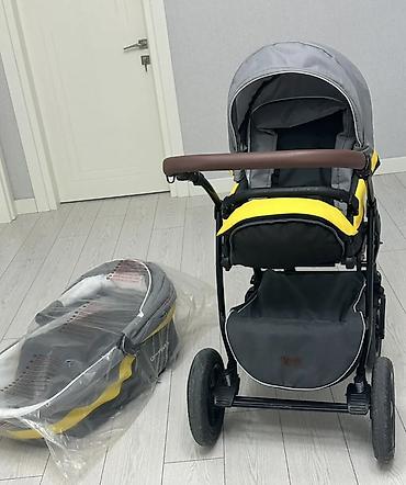 Modullu arabalar: Uşaq arabası VERDI Babies “Optima” 2-in-1 - Komplekt: şassi, gəzinti — 3