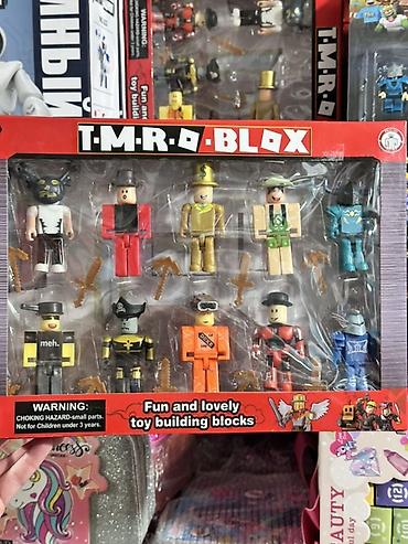 робот eilik: Набор фигурок T.M.R.O. BLOX — «Fun and lovely toy building blocks». - — 1