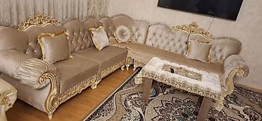 Divanlar: Tac Mebel künc divanları – şəxsi modellər - Elegant dizaynlı L — 31