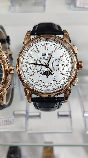 Aksesuarlar: Patek Philippe klassik kişi qol saatları – çoxfunksiyalı xronoqraf və — 1