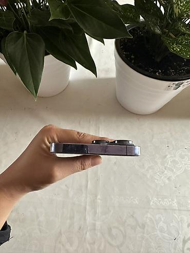 мереке видео: IPhone 14 Pro, Колдонулган, 256 ГБ, Deep Purple, 81 % — 2