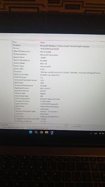 Huawei: Noutbuk əla vəziyyətdədir, heç bir problemi yoxdur. Səliqəli istifadə — 3