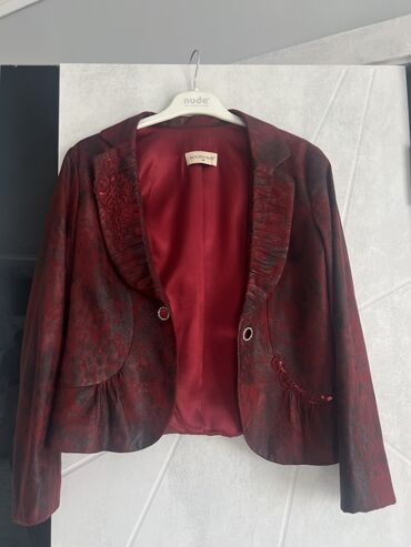 пиджаки женские: Пиджак, Блейзер, Укороченная модель, Турция, S (EU 36), M (EU 38)