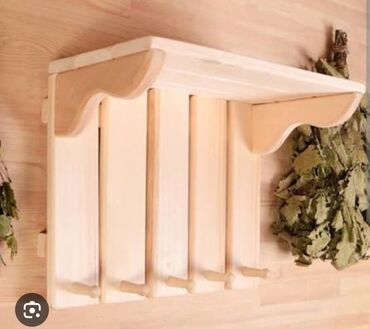 Другая садовая мебель: Полочка для бани — 2