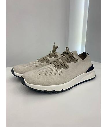 обувь drop: Мужские кроссовки, 45, Brunello Cucinelli, Б/у, цвет - Бежевый, Самовывоз — 3
