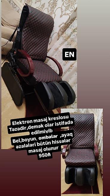 tikis sexi: Elektron masaj kreslosu - Tam elektriklə işləyən masaj sistemi - Bel — 1