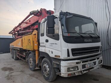 насос для бетона: Бетононасос, Isuzu, 2009 г., 40-60 м