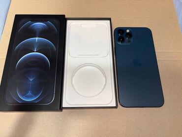 iphone 11 qutu: IPhone 12 Pro, 128 GB, Pacific Blue, Face ID