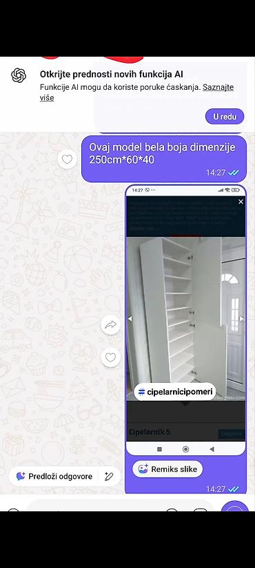 lidl cipelarnik akcija: -Cena je za beli sa slike u dimenzijama 70cm sirina 230 cm visina 40 — 8
