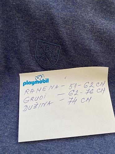 lanena košulja: Muška polo majica MDX, siva - Klasičan kroj sa kragnom i tri dugmeta — 7