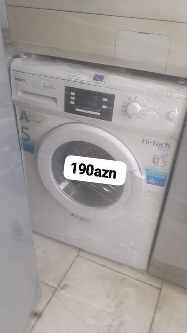 quba paltaryuyan: Paltaryuyan maşın Beko, 5 kq, Avtomat, Qurutmasız, Kredit yoxdur