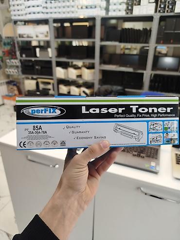 hp laserjet: PerFIX PF 85A lazer toner kartrici Uyğunluq: 35A / 36A / 78A — 3