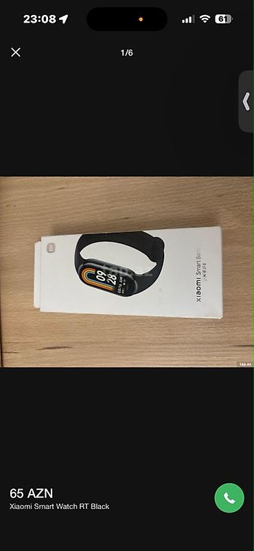 Yeni, Smart qolbaq, Xiaomi, rəng - Qara lalafo.az -da Yeni, Smart qolbaq, Xiaomi, rəng - Qara