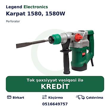 kreditle drel: Elan başlığı: Perforator Karpat 1580, 1580W - Karpat_9811 Elan mətni — 1