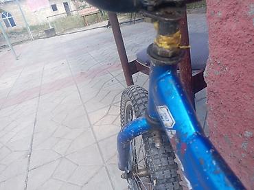 velosiped online: Uşaq velosipedi – STELS markası - Rəng: mavi - Çərçivə: polad, aşağı — 1