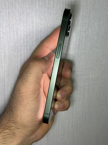 Техника и электроника: IPhone 13, Б/у, 128 ГБ, Alpine Green, Чехол, 84 % — 3