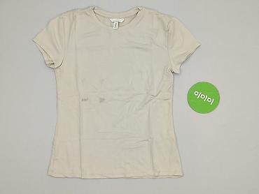 bluzki czarne basic: H&M, T-shirt damski, rozmiar M — 2