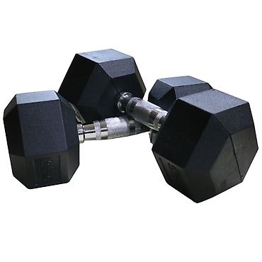 Гантели: Гантели гири бамперные блины грифы скамья силовая рама беговые дорожки — 3