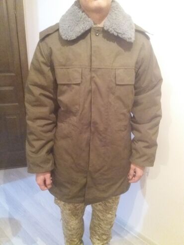 зимняя спецодежда бишкек: Куртка с утеплением. Цвет - хаки, темно-зеленый, с капюшоном