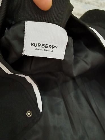 стильный бомбер: Мужская куртка, M, Burberry, Новый, цвет - Черный, Платная доставка — 2