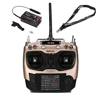 Pultlar: Radiolink AT9S Pro 2.4G 12 Kanal DSSS/FHSS Pult + 9 Kanal R9DS Alıcı — 3