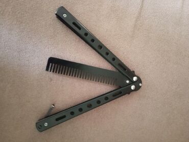 купить золотые часы бу: Balisson (kəpənək) tipli qatlanan daraq - Material: metaldan bərk