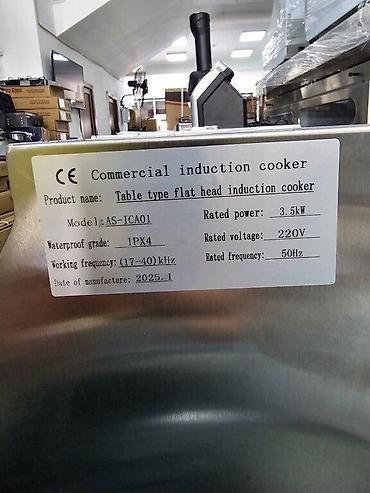 İnduksiya sobaları: Plitə indeksion Bir gözlü induction plitə Obyekt və restoranlarda — 6