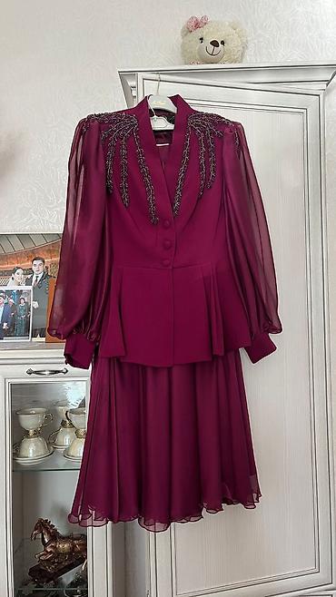 Вечерние платья: Вечернее платье, Длинная модель, С рукавами, L — 4