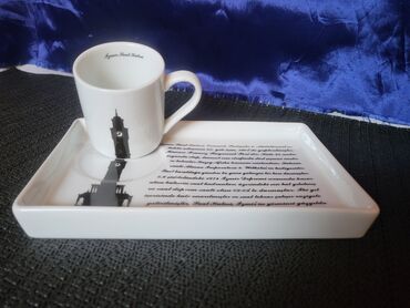 Kuhinjski setovi: Set nov za kafu,vintaz,porcelanski Pasabahce. Nov set,sve na njemu — 6