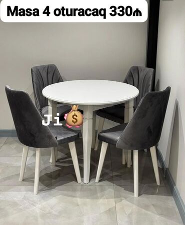 Ev üçün dekor: Yeni, 4 stul